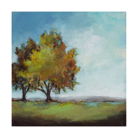 Christina Long 'Waiting For Fall I' Canvas Art,24x24